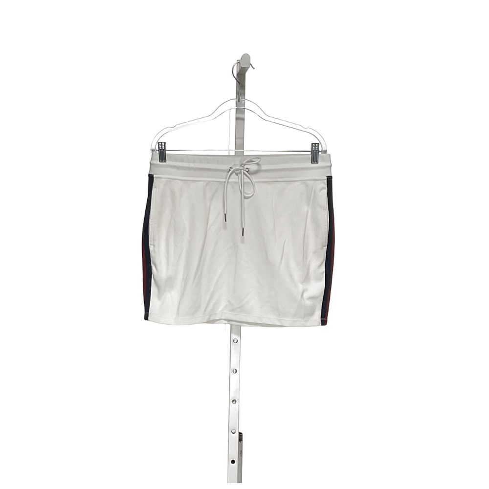 Brooks Brothers Women's White Mini Skirt - Size M